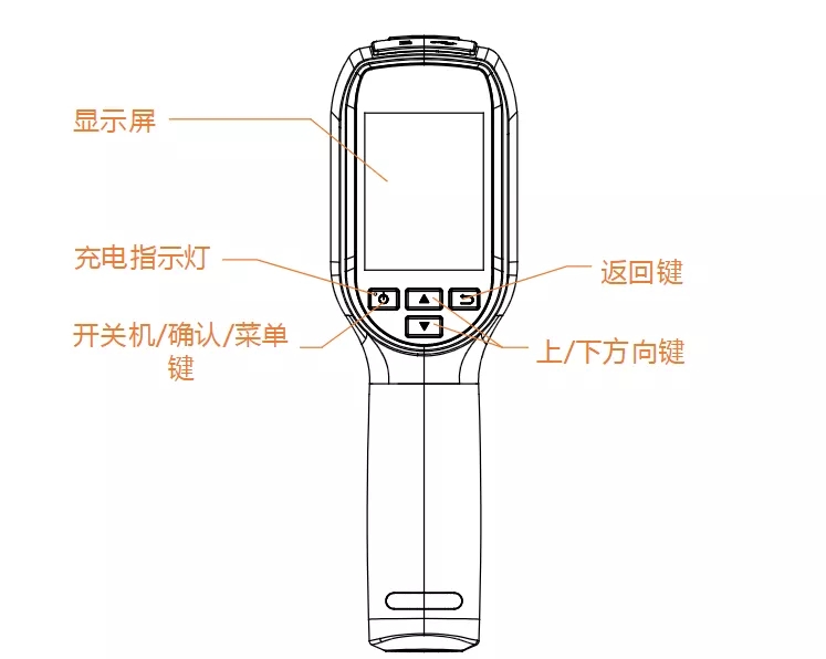 海康手持測溫?zé)嵯駜x